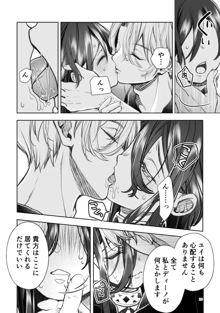 帰りたい救国の乙女と帰したくないふたりの王子後編　お試しページ2